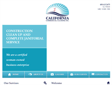 Tablet Screenshot of calcocleaning.com